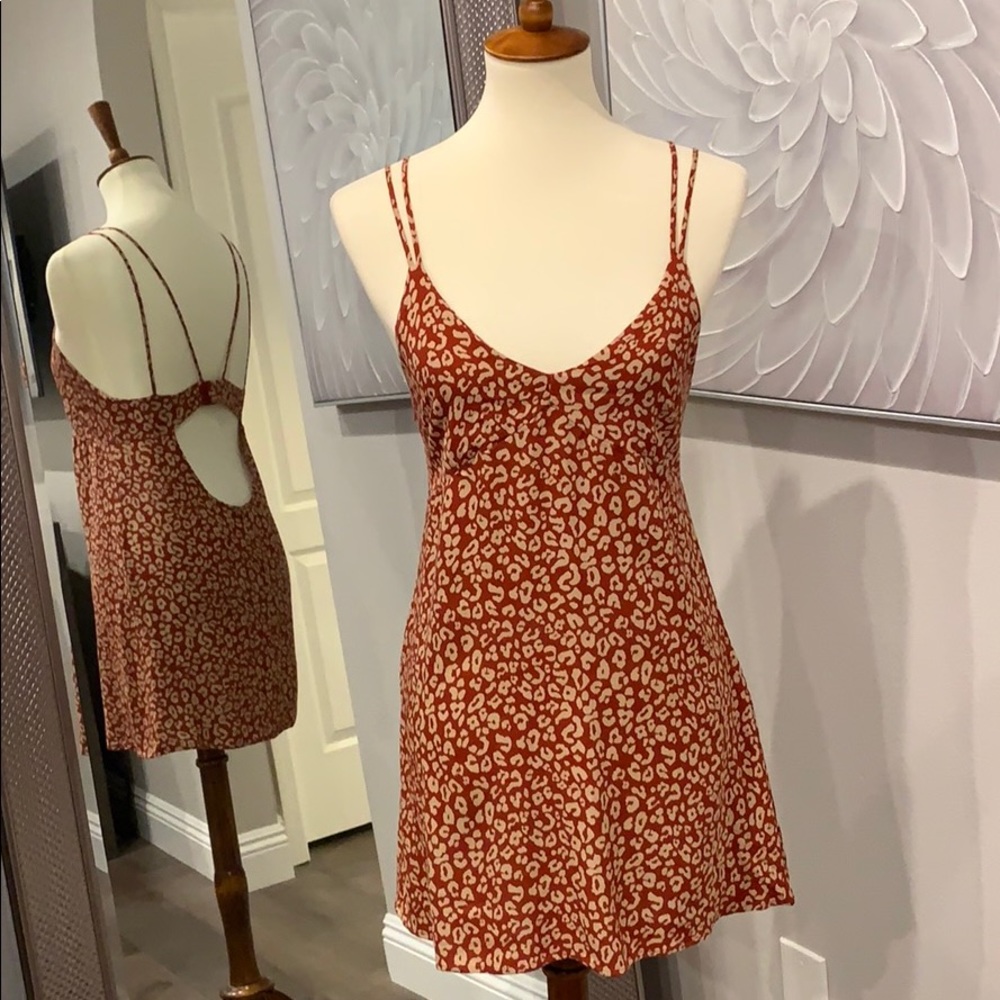 Cheetah Print Mini Sundress